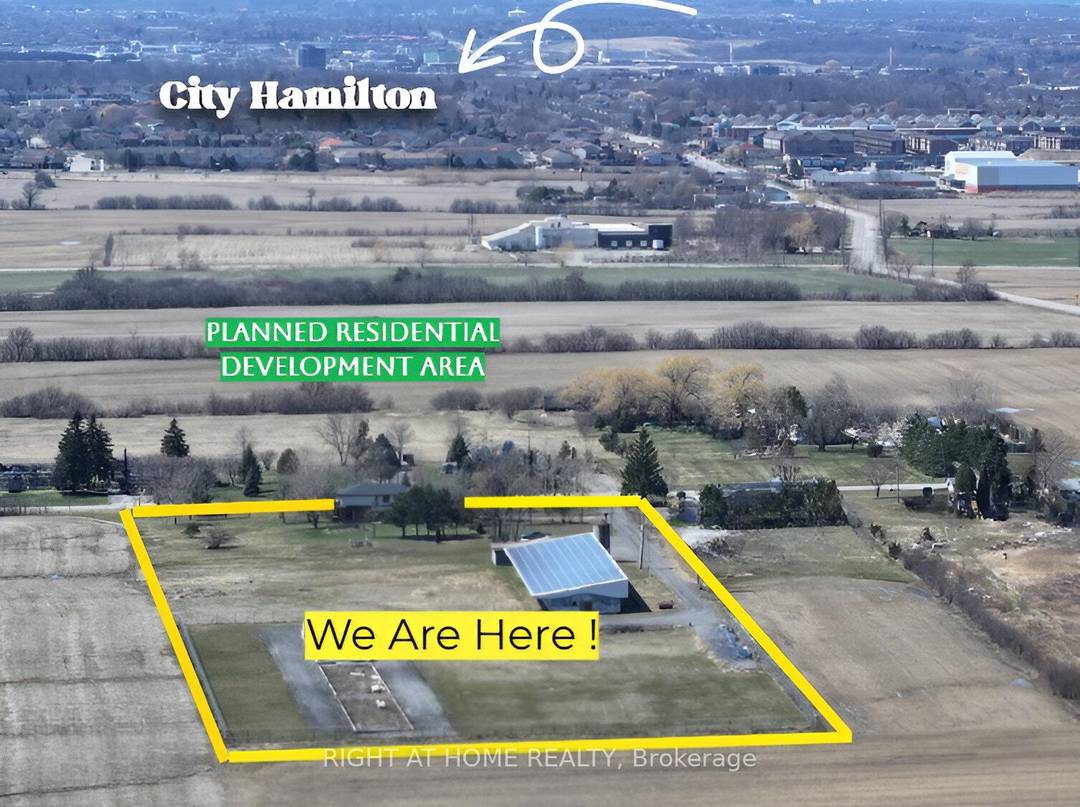 Rare 7 Acre Income Generating Farm Future Urban Edge of Hamilton !