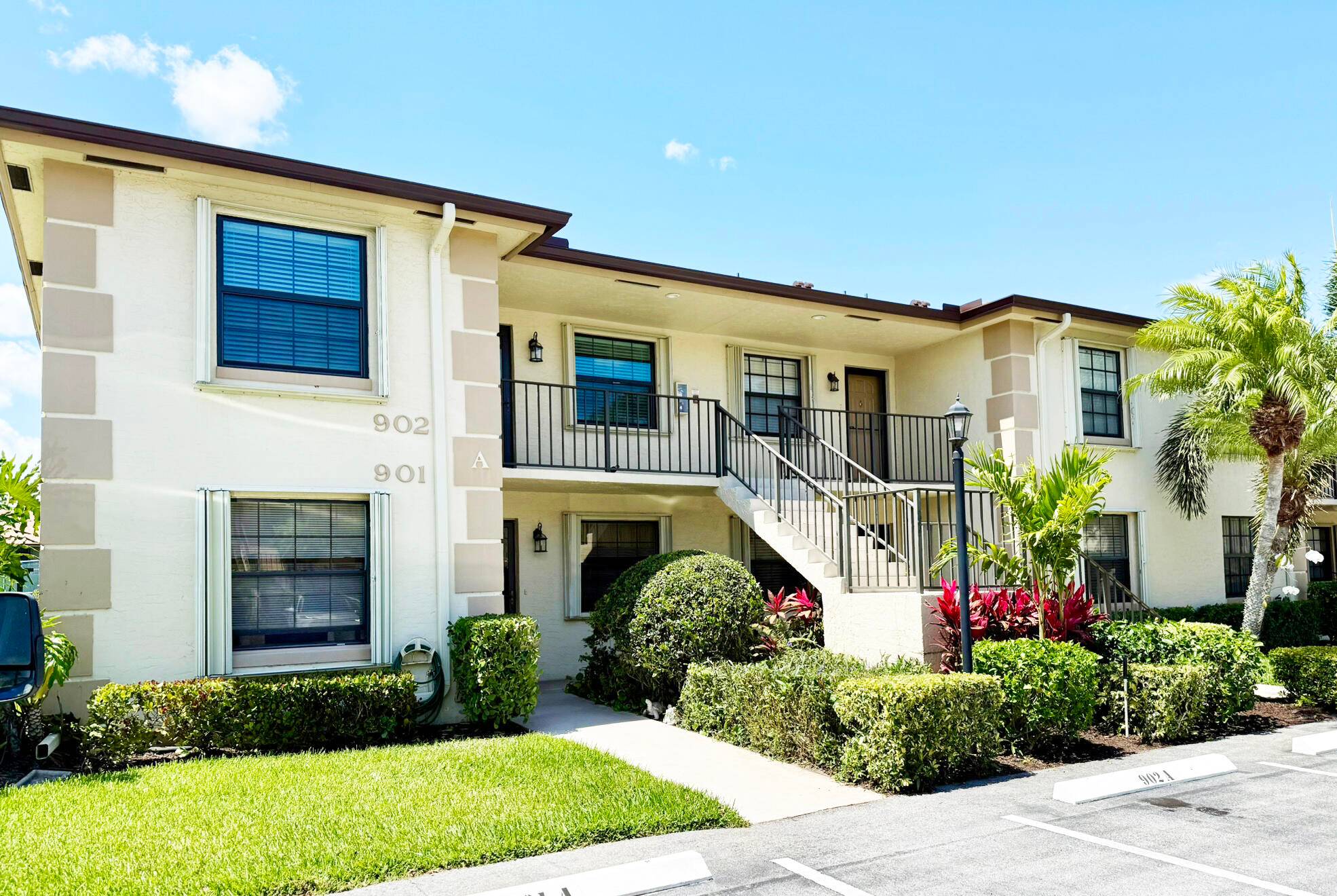 BEAUTIFULLY RENOVATED 2nd floor unit w CAT 1 5 SHUTTERS on the OVERSIZED BALCONY.