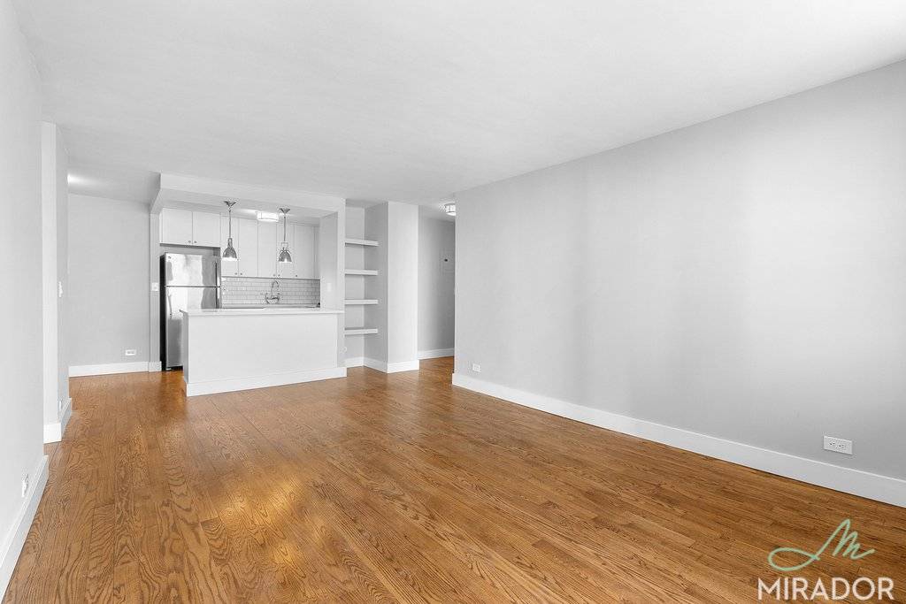 Spacious gut renovated 2 bed 2 bath residence at New York Tower.