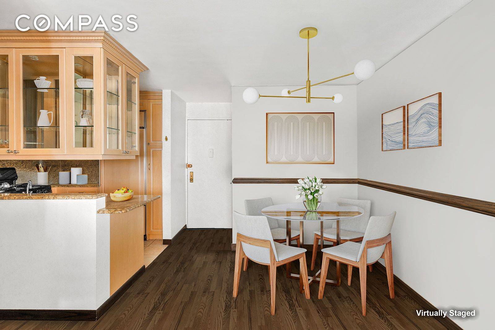 Welcome to unit 15F at 400 East 85th Street, a fully outfitted two bedroom apartment with two renovated, full bathrooms.