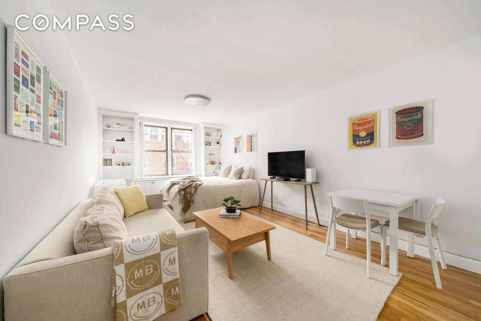 Greenwich Village Top Floor, Corner Unit Perfection Step into sophisticated downtown living with this beautifully renovated, oversized corner home perched on the top floor of the coveted Montparnasse cooperative.