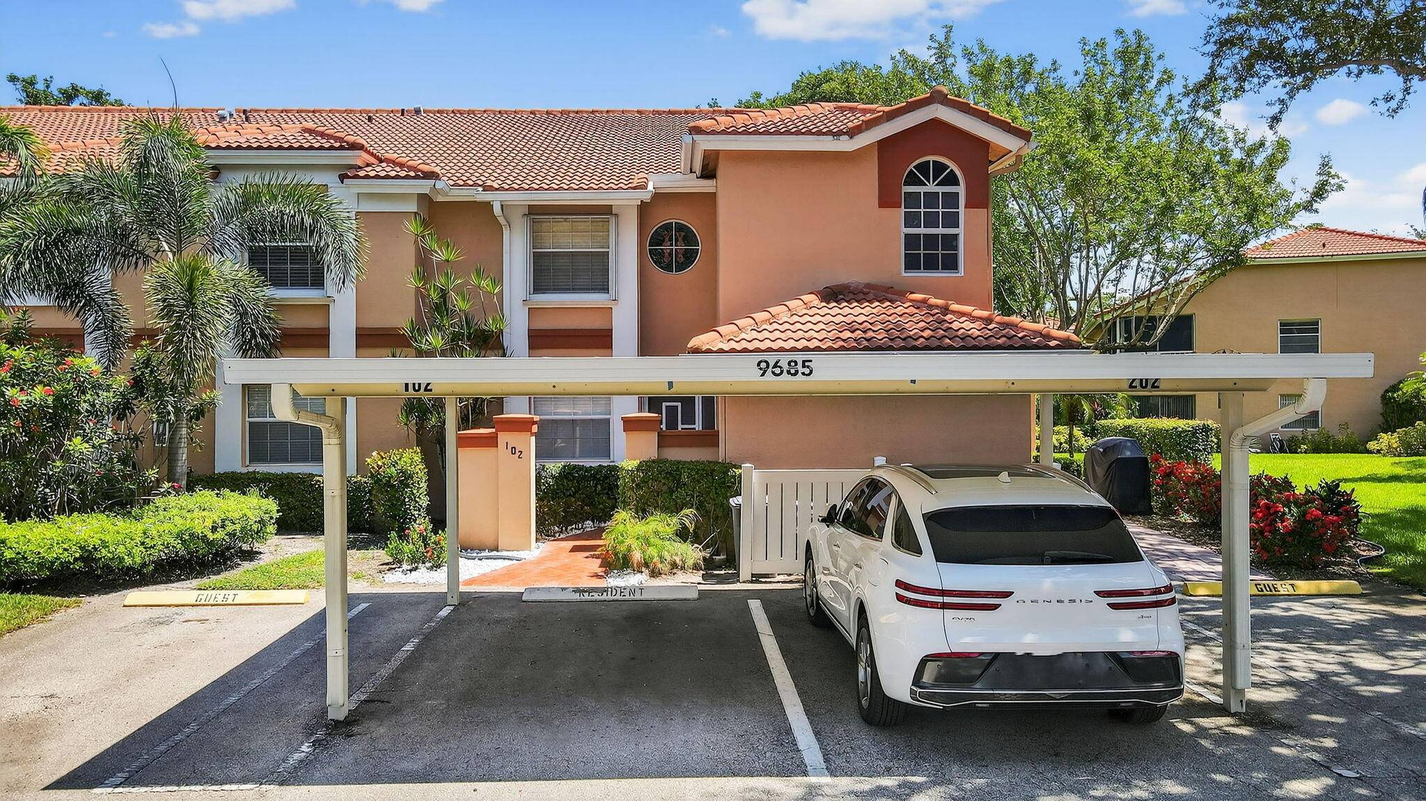 Welcome to this beautifully maintained 2 bedroom, 2 bath condo with a versatile den that is perfect as a home office, tv room, or even a 3rd bedroom.