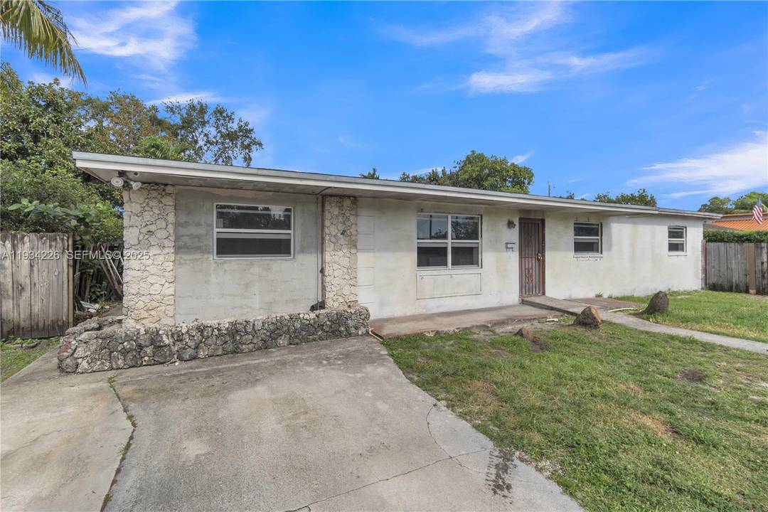 This Spacious 4 bedroom, 2 bath single family residence is ideally located just minutes from I 95, providing convenient access to major highways, Downtown Miami, shopping, and dining.