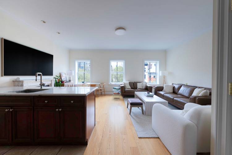 Elevate your lifestyle in this stunning three bedroom duplex residence with an expansive 1000 square foot, private, outdoor space.
