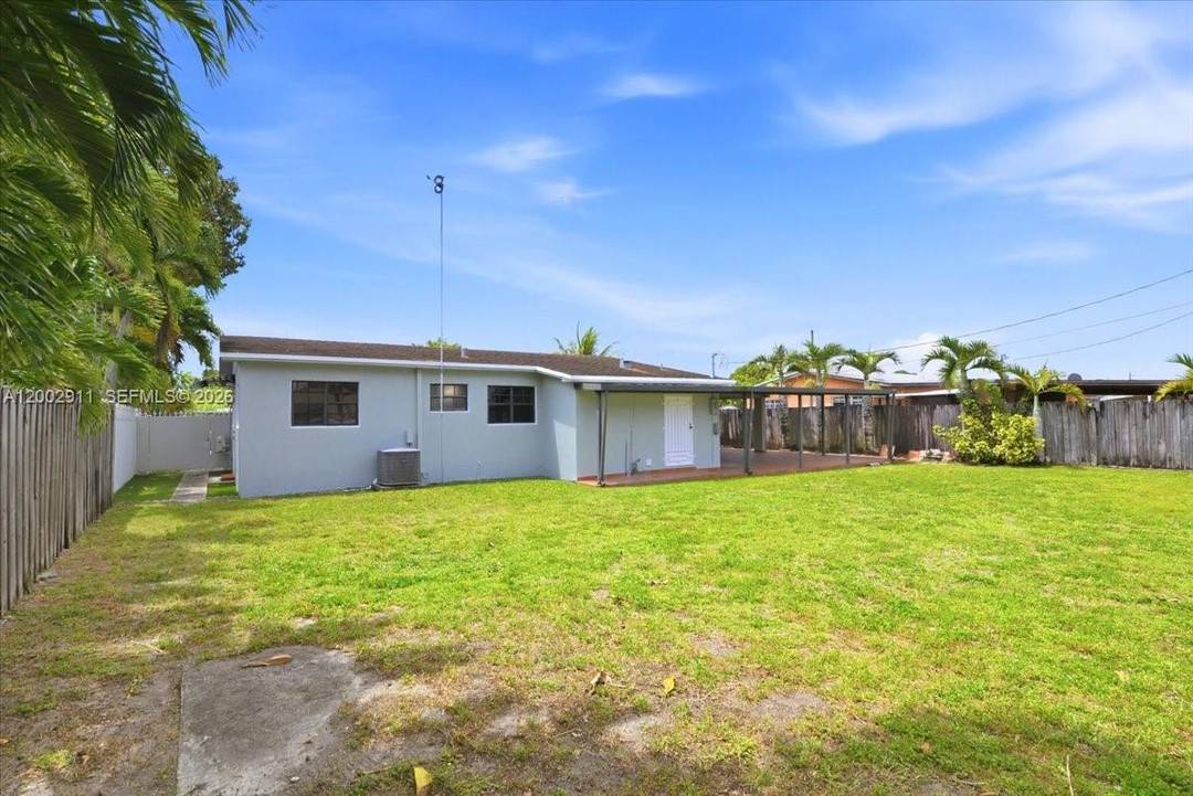 Move in ready 3 bedroom, 2 bathroom home on an oversized 7, 500 sq ft lot in Hialeah.
