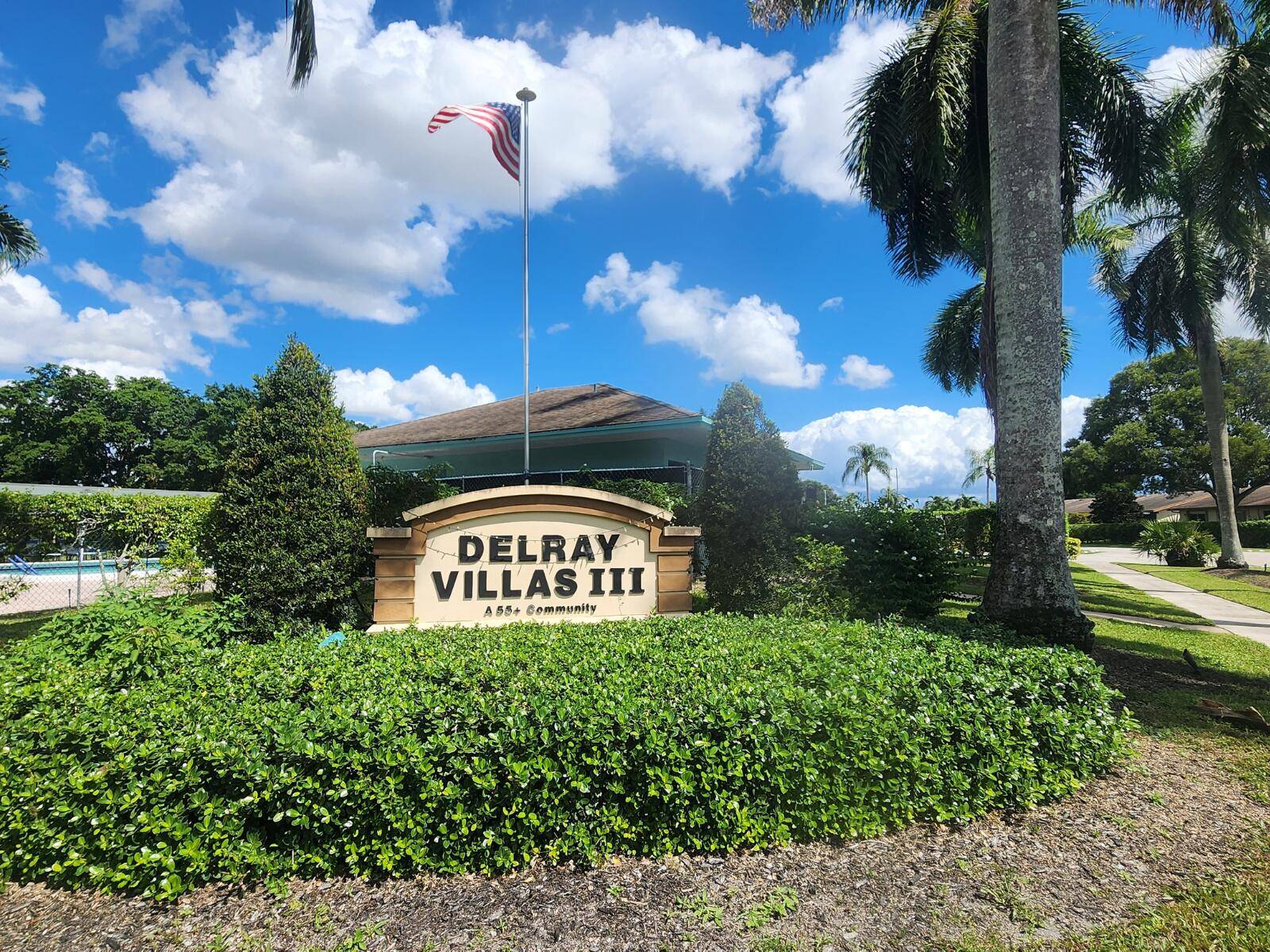 Great Location in Delray Villas Section 3 55 Community !