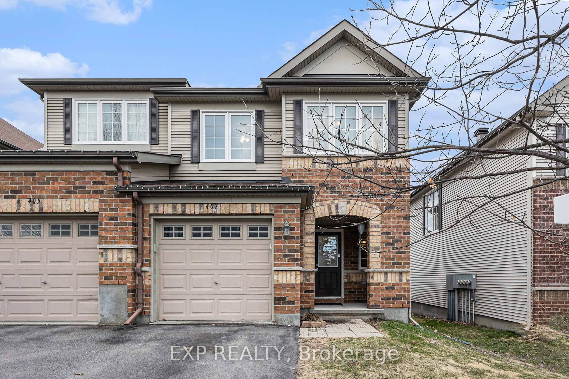 Welcome to this stunning 3 bedroom, 3 bathroom end unit townhome located on a quiet, private street in the heart of Stittsville.