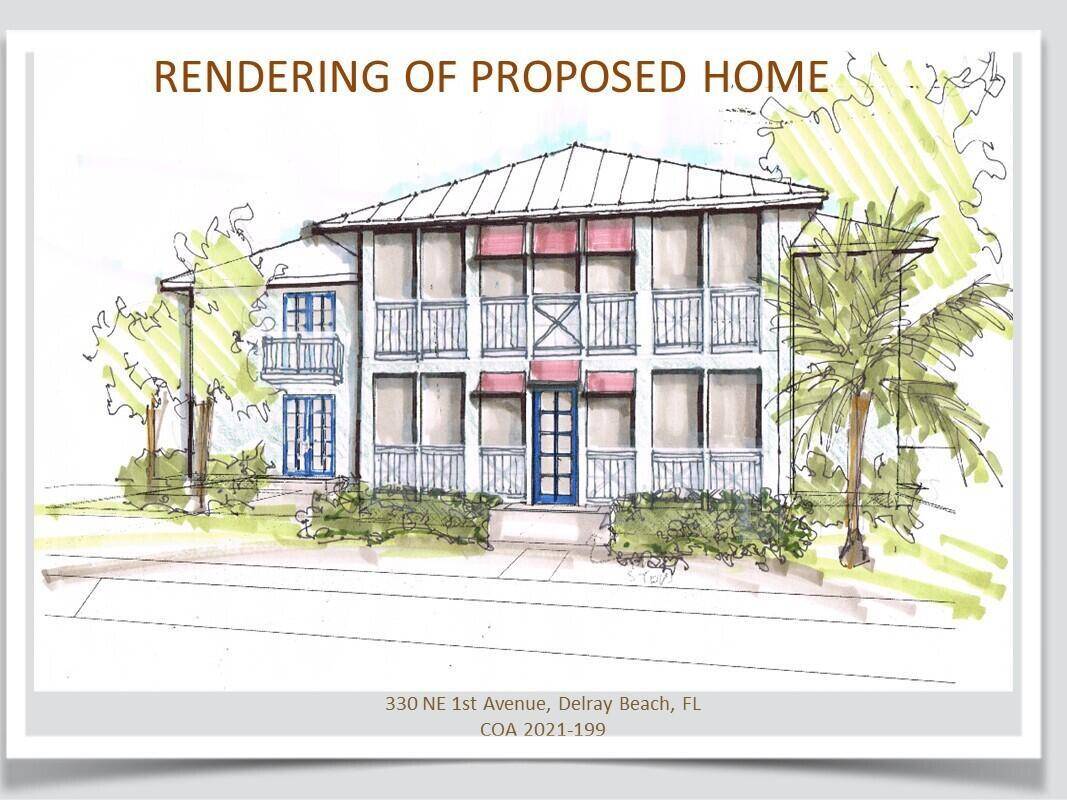 Just three blocks from Old School Square in the heart of downtown Delray, this oversized 1.