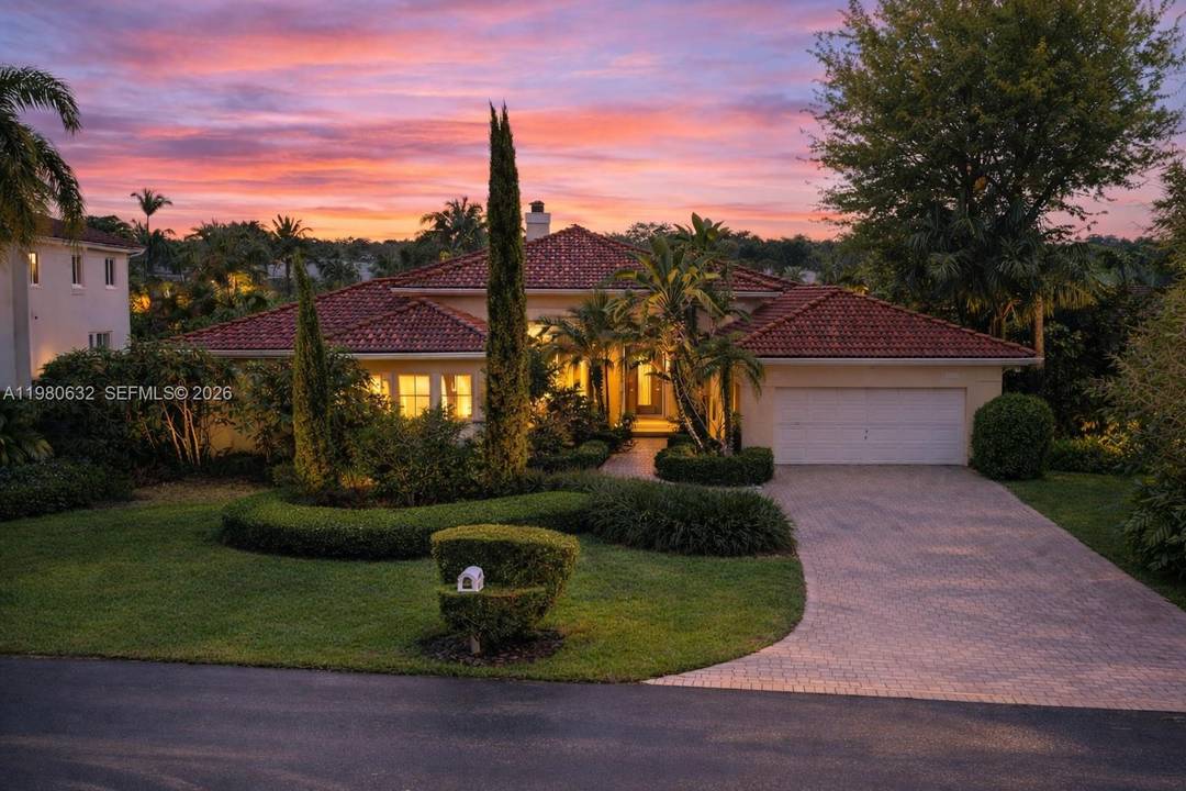 Welcome to this Palmetto Bay residence located in the gated community of Flamingo Gardens, where elegance, comfort, and indoor outdoor living come together beautifully.