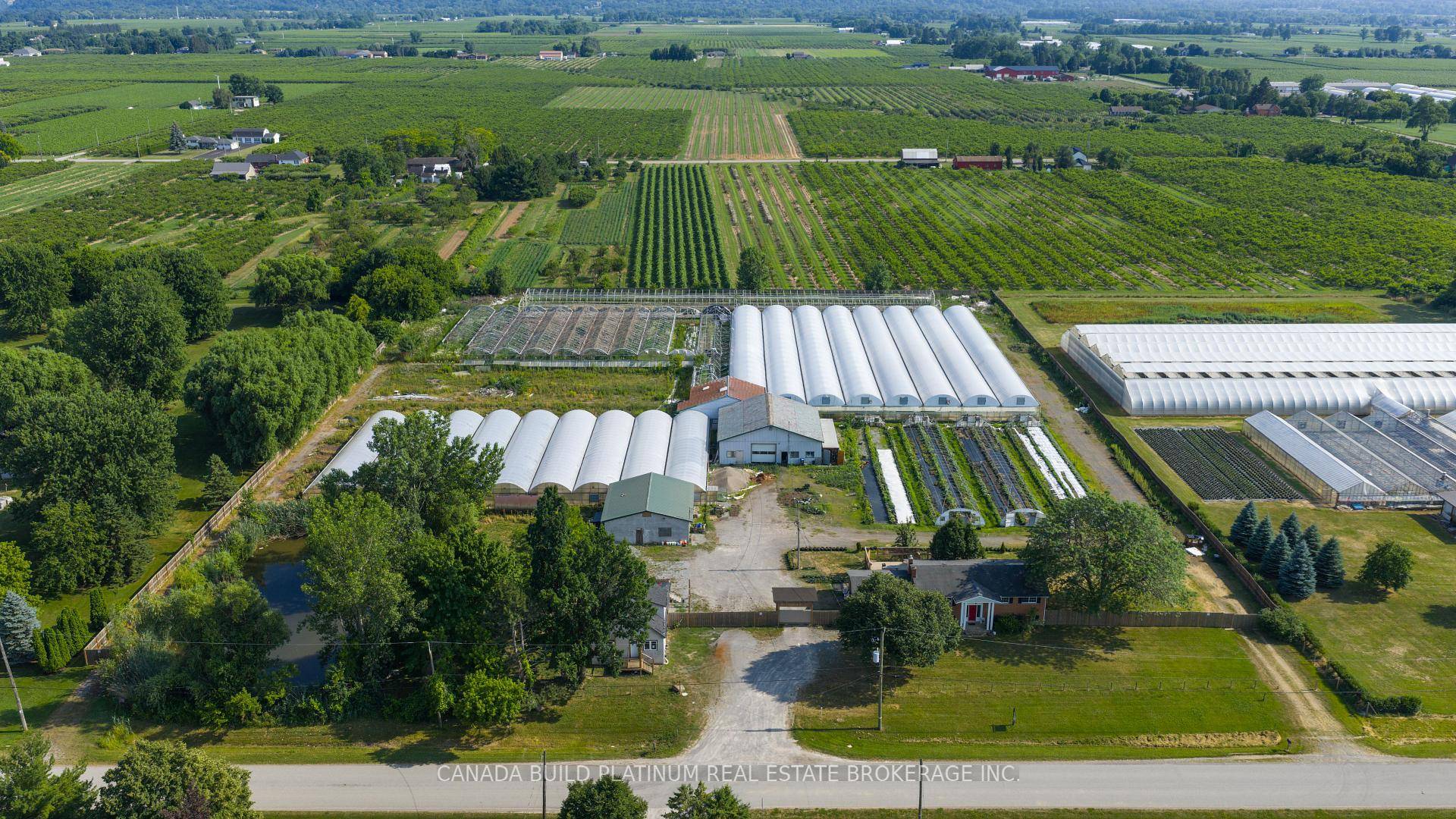Presenting a unique opportunity to own a fully equipped greenhouse facility with advanced hydroponic irrigation, situated on 5.