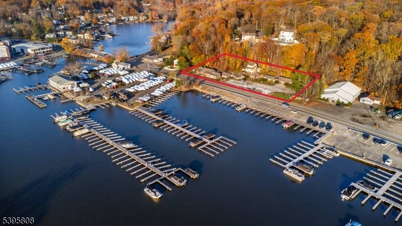 Prime Morris County Lake view development opportunity directly across the street from prominent Lake Hopatcong and one of Lake Hopatcongs largest marinas.