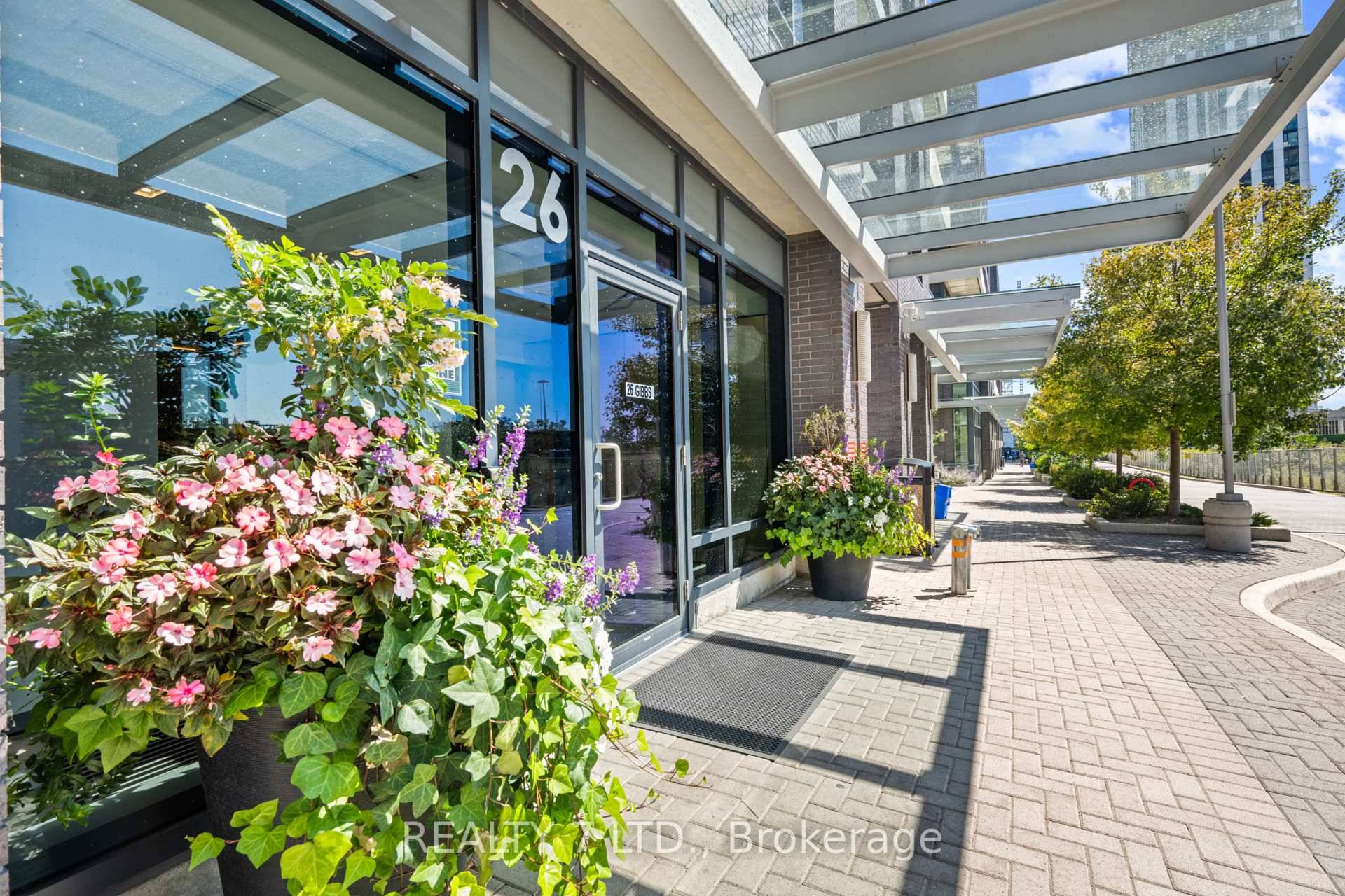 Bright and modern 1 Bedroom Condo with floor to ceiling windows, a functional layout with no wasted space, and sleek laminate flooring throughout.