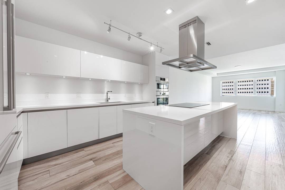 Spacious residence with an open concept floor plan, featuring 2 bedrooms plus a den and 2.