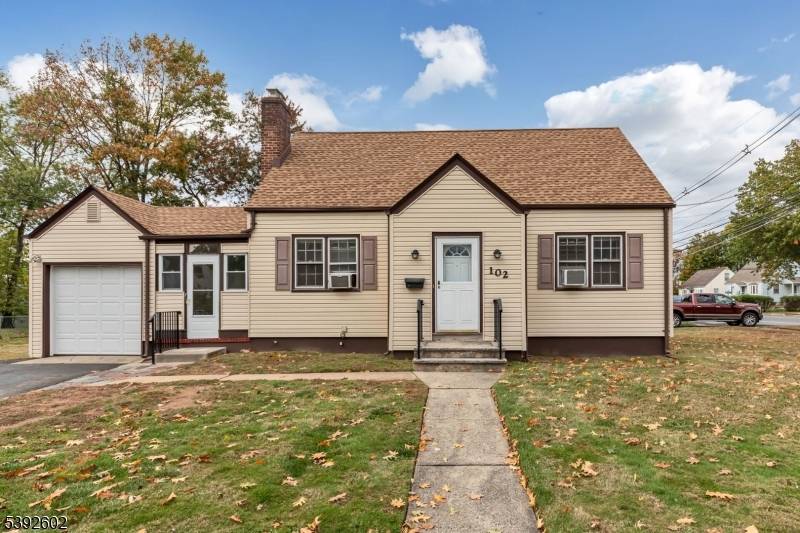Great flowing Cape Cod style home featuring a large living room with wood burning fireplace, dining room could be converted back to bedroom, 2 bedrooms, 2 full baths, finished basement, ...