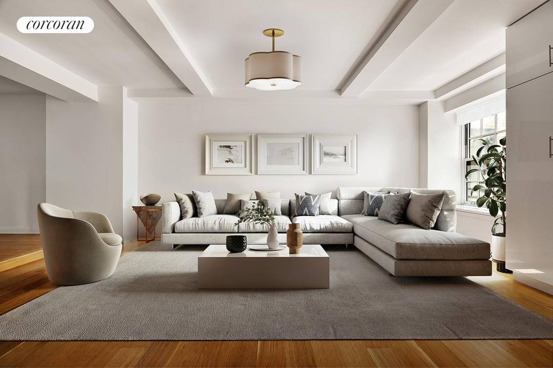 Beautifully designed by Champalimaud, this Rosario Candela residence offers a gracious split two bedroom layout with elegant finishes.