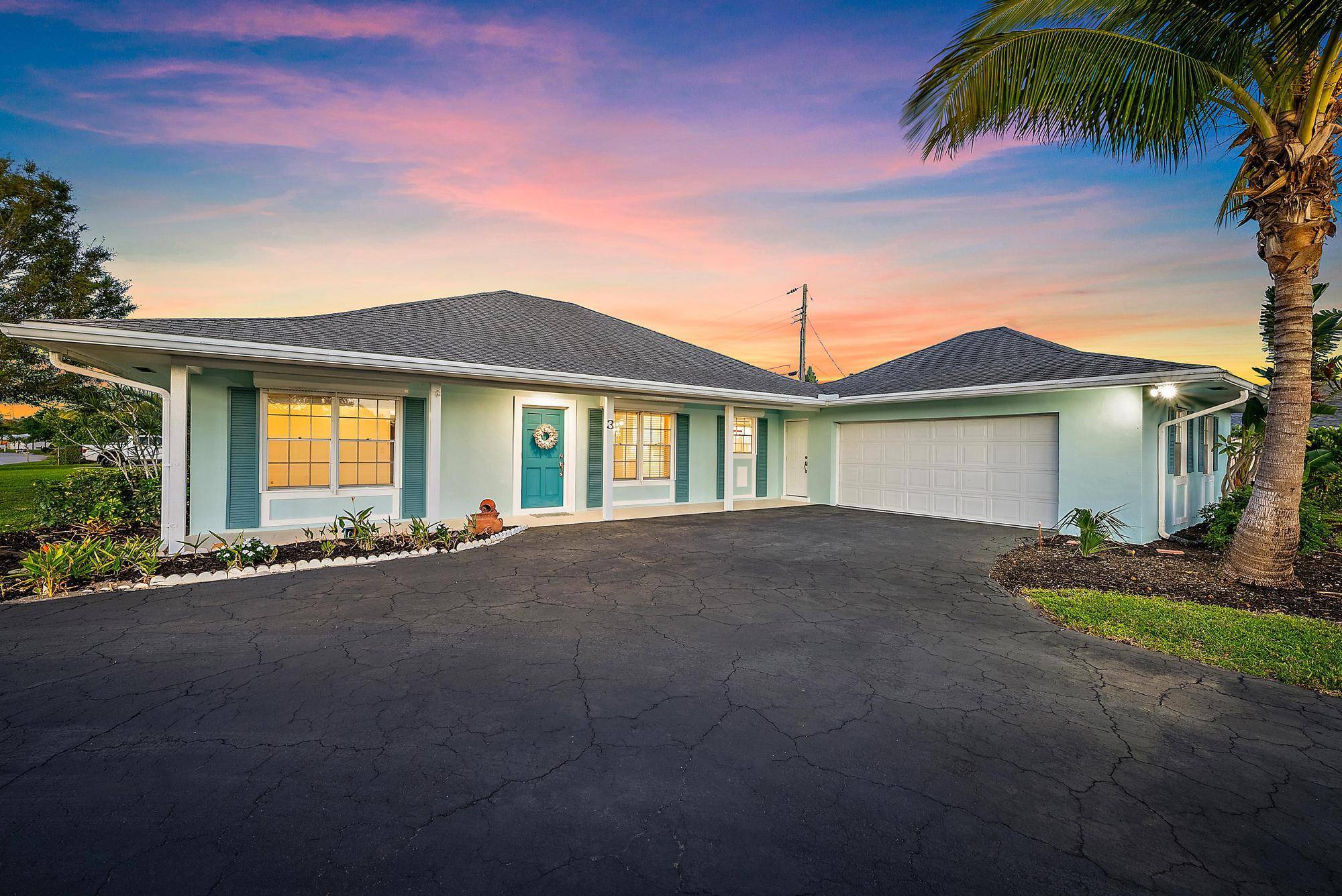 RARE OPPORTUNITY to own in the highly sought after Turtle Creek community of Tequesta with no HOA and no mandatory membership fees.