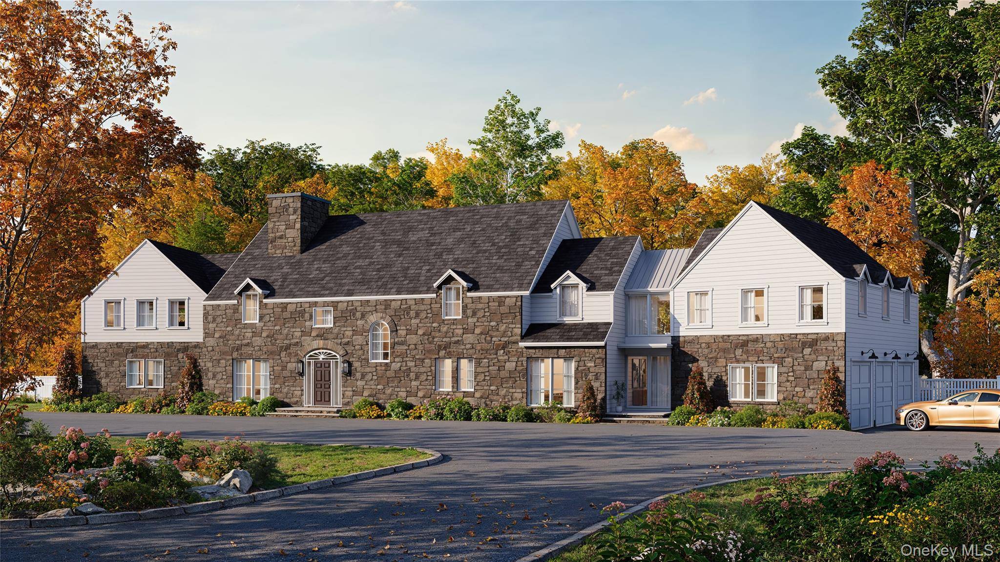 This spectacular fully reimagined residence, set on a private one acre property, in the heart of Scarsdale's coveted Murray Hill Estate area, has been thoughtfully redesigned with the talents of ...