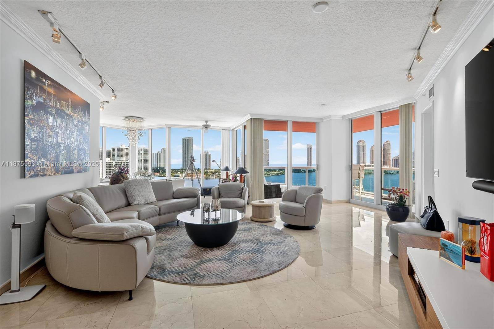 Wow ! Enter this spectacular residence from semi private foyer and immediately amp ; throughout see the best views of the intracoastal, ocean, amp ; city skyline to take your ...