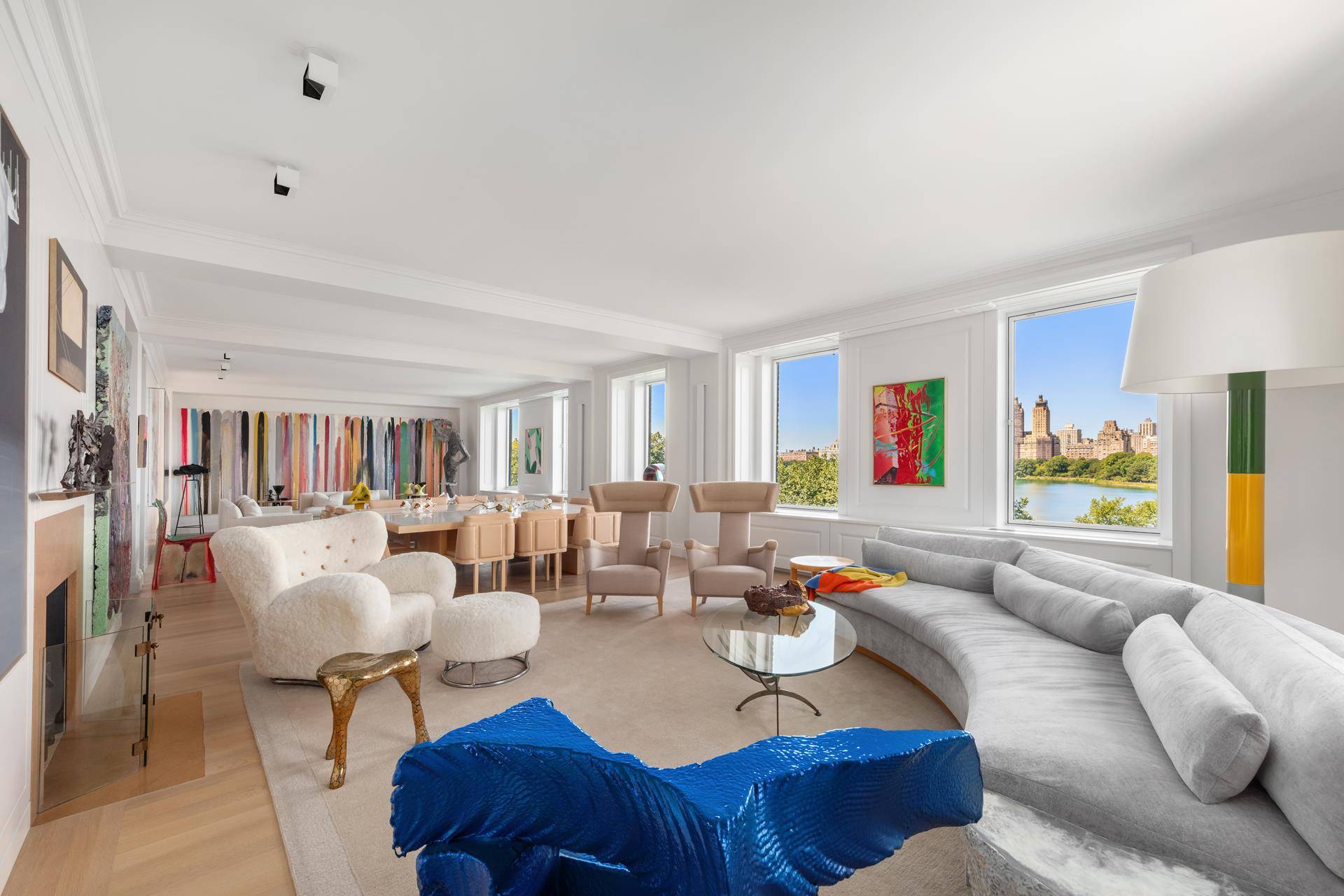 EXQUISITE RESIDENCE WITH BREATHTAKING VIEWS Triple mint and perfectly renovated full floor residence with sweeping views of Central Park, the Jacqueline Kennedy Onassis Reservoir and the New York skyline, all ...