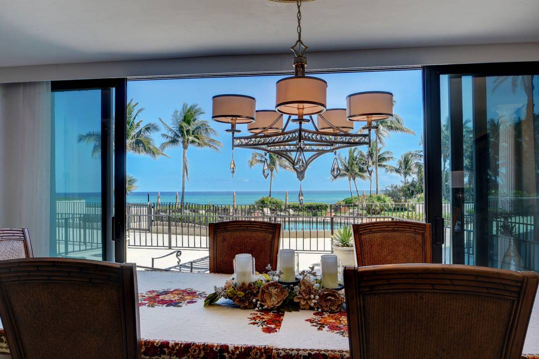 MUST SEE STUNNING DIRECT OCEANFRONT, COMPLETELY RENOVATED, FURNISHED, 2 BEDROOM, 2 BATHROOM CONDO WITH SPECTACULAR PANORAMIC OCEAN VIEWS unit location is NOT on the ground floor.