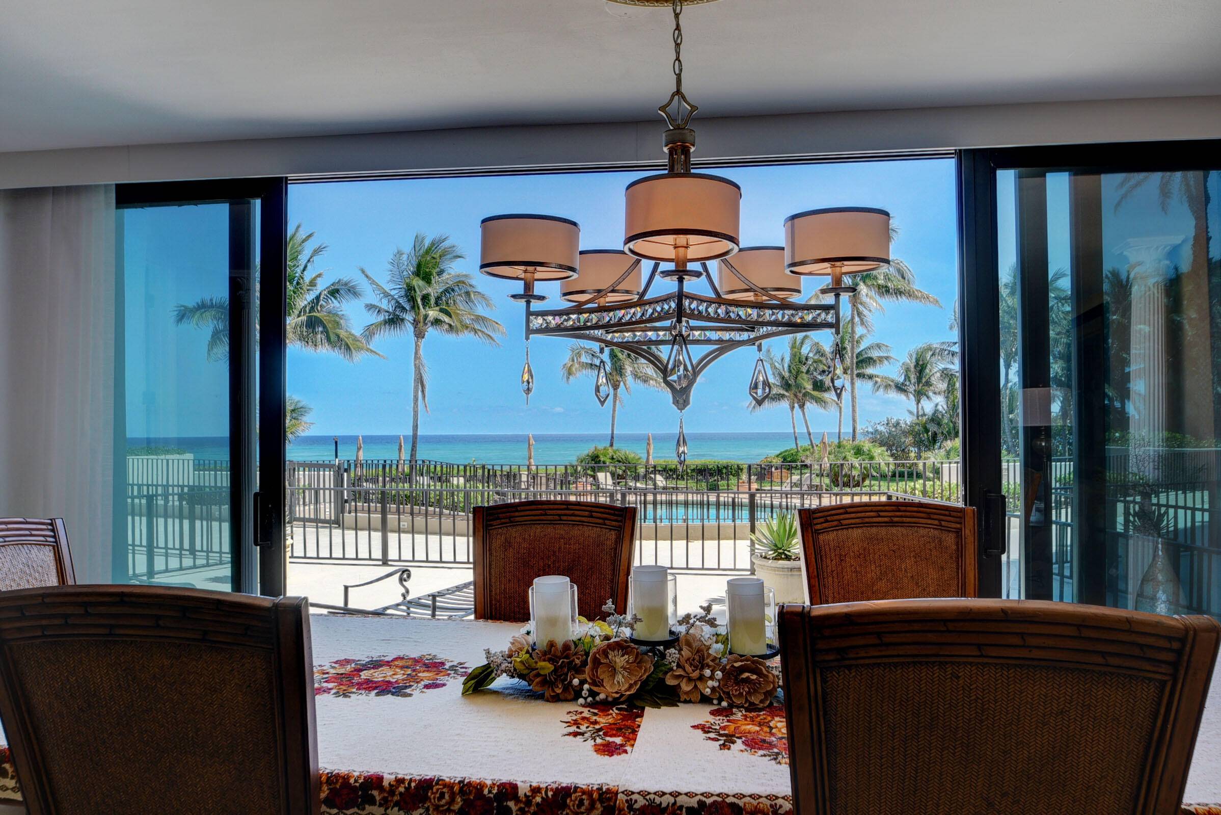 MUST SEE STUNNING DIRECT OCEANFRONT, COMPLETELY RENOVATED, FURNISHED, 2 BEDROOM, 2 BATHROOM CONDO WITH SPECTACULAR PANORAMIC OCEAN VIEWS unit location is NOT on the ground floor.
