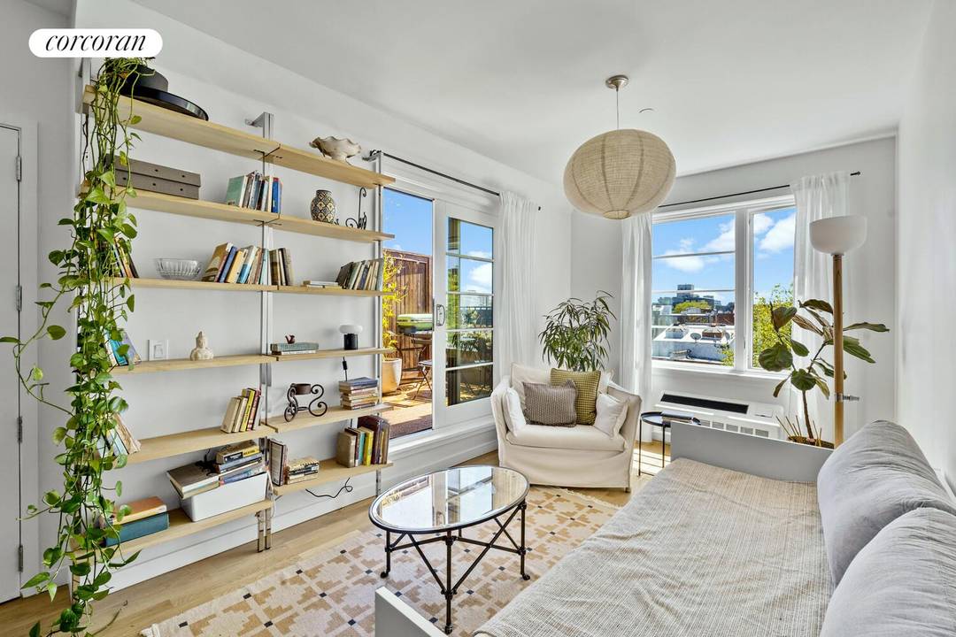 Welcome to Apartment 5S at 195 Hawthorne Street a truly one of a kind unit nestled in the heart of Prospect Lefferts Gardens.