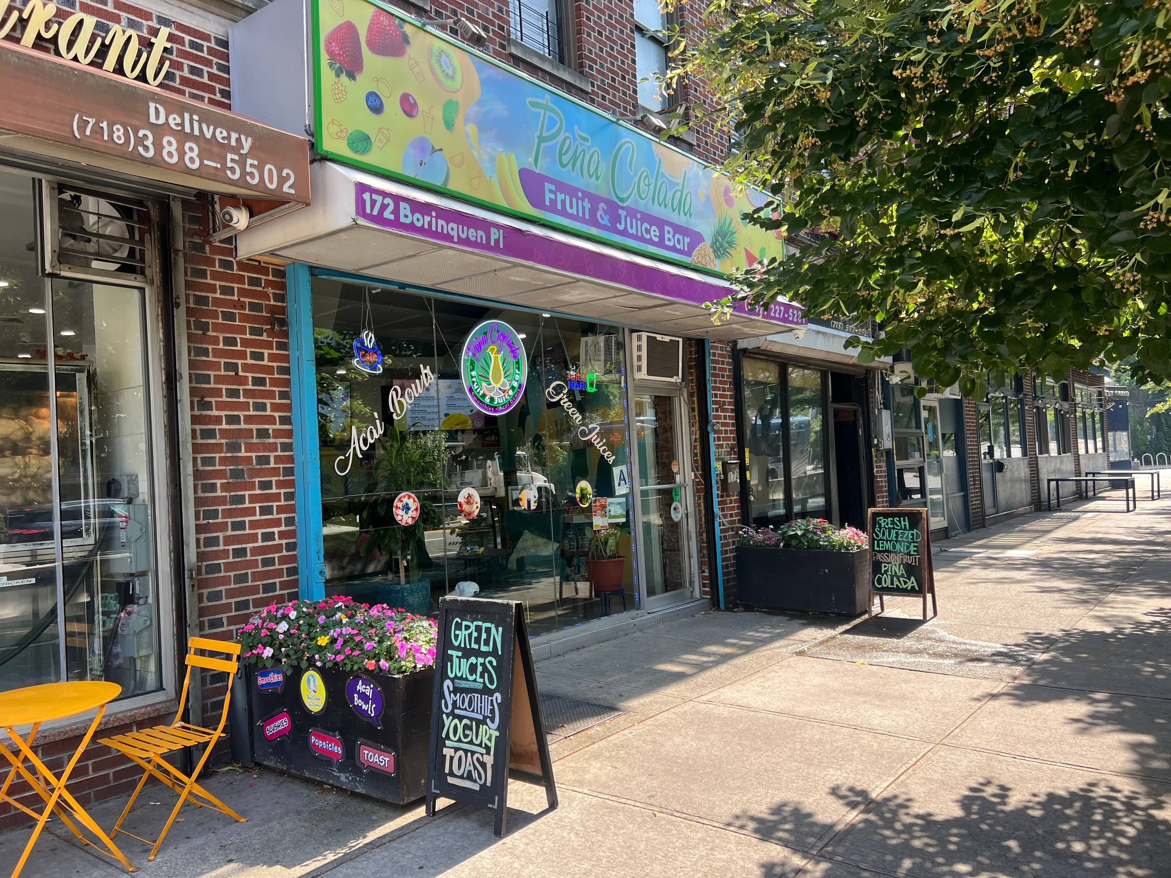 Wide Storefront Retail Space on the main commercial strip in East Williamsburg on the Borinquen Side of the property.