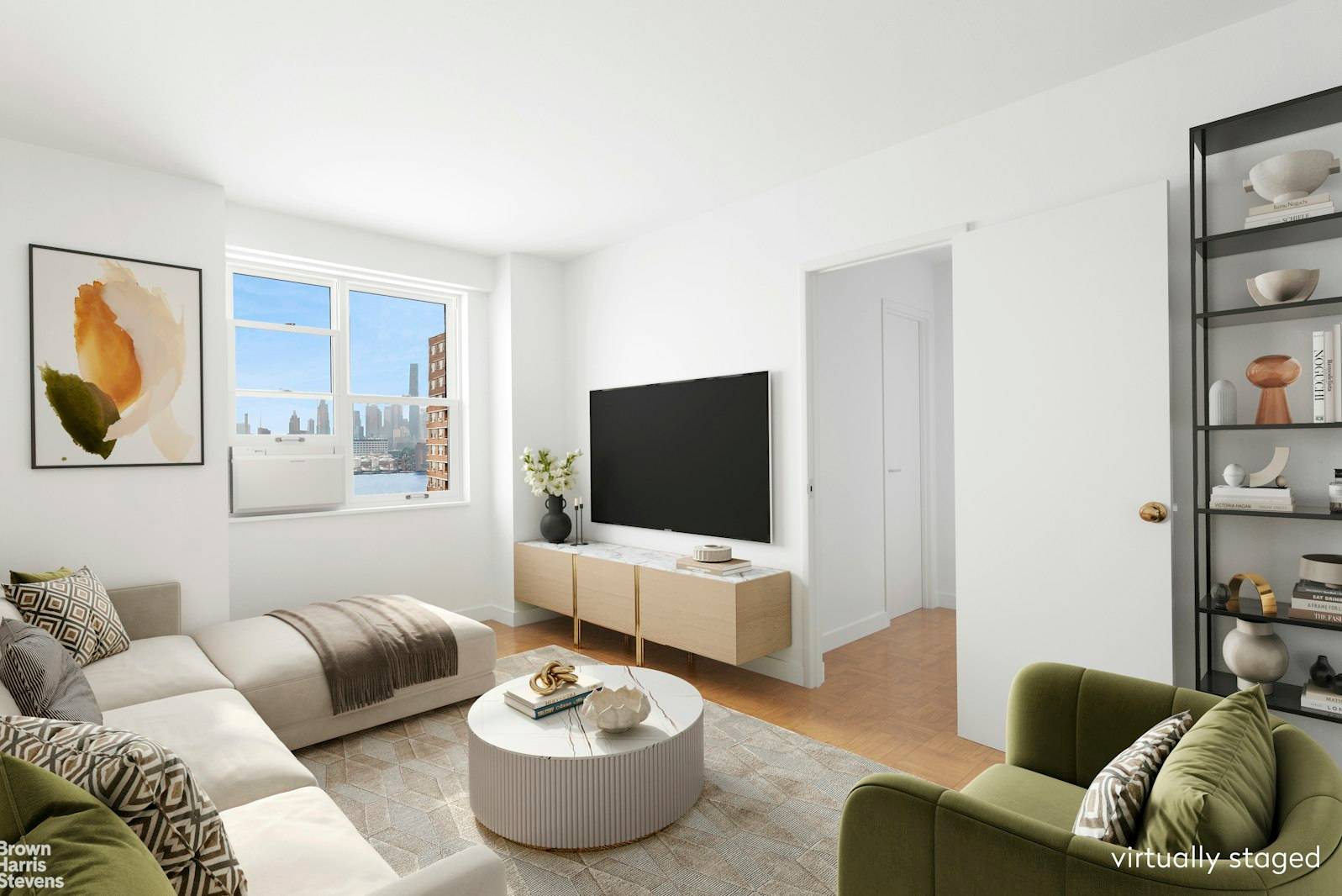 Combine these two large 1BR apartments to create a 1600 square foot approx.