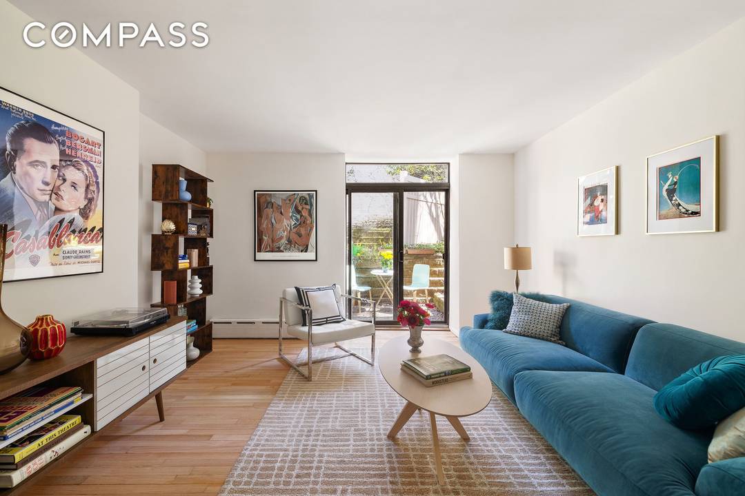 A rare opportunity to own a true three bedroom with private outdoor space in the highly regarded Garfield North cooperative.
