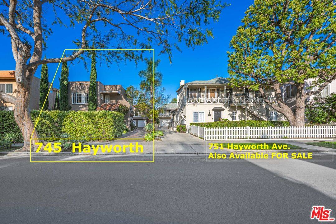 745 -747 1/4 N Hayworth Ave 5BR Hollywood Hills East La
