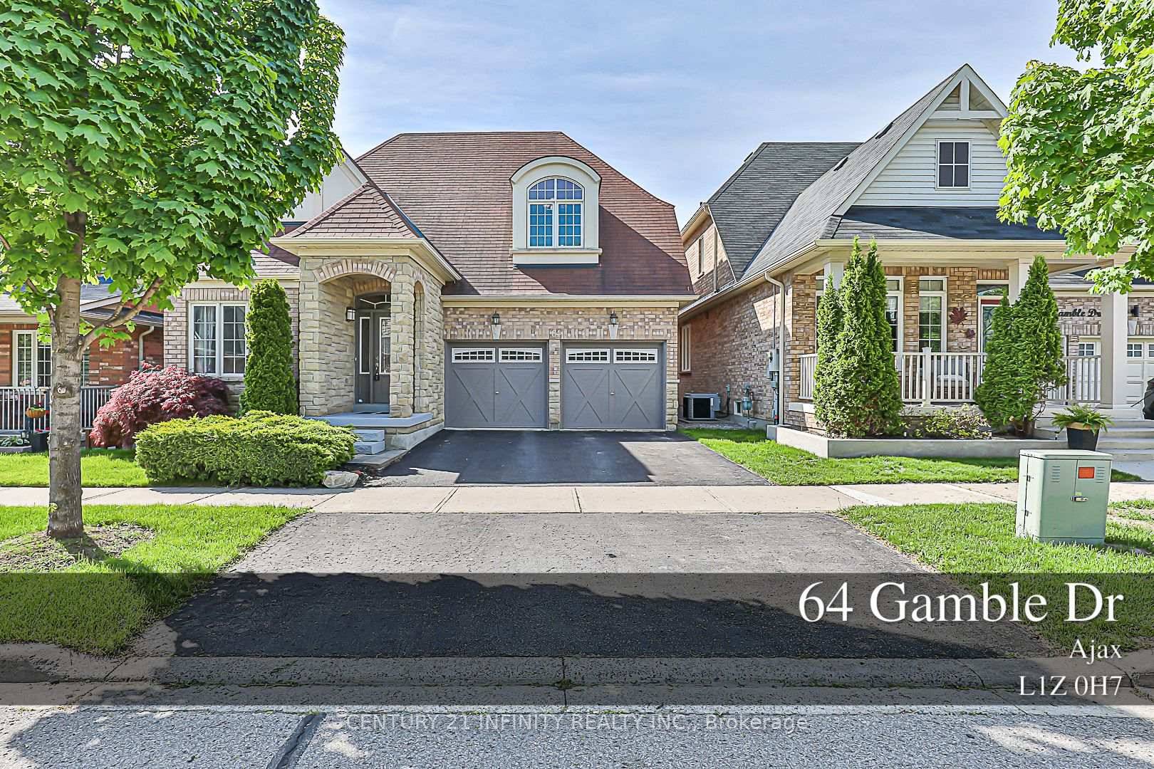 Check this Stunning Open Concept 3 1 Bedroom 1 1 Kitchen 5 Washroom Detached Bungaloft Nestled on a Quiet Street in One of Best North Ajax Community !