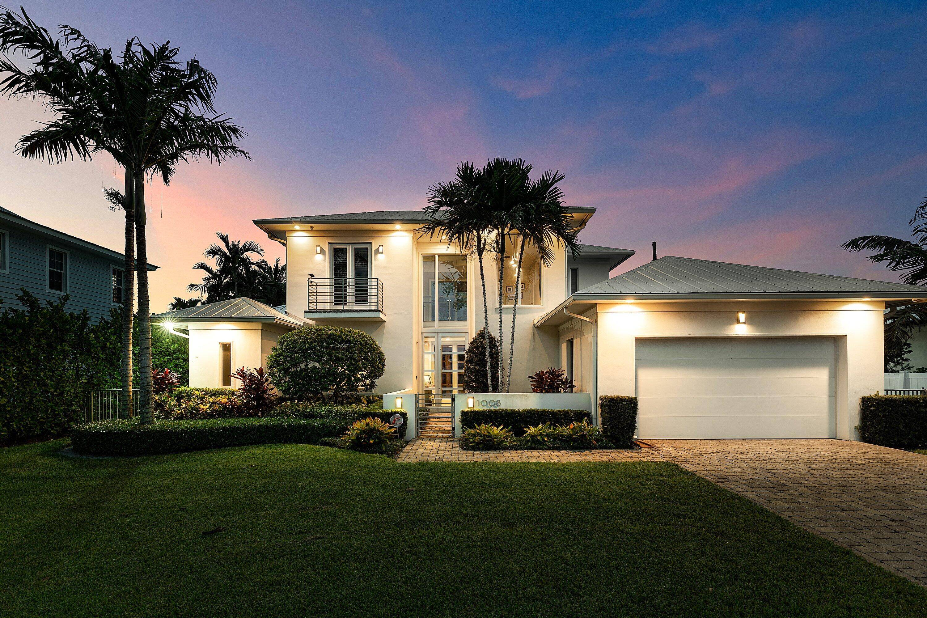 Tucked away on a quiet cul de sac, 1008 NW 1st Avenue is a striking, custom built residence that redefines contemporary luxury living.
