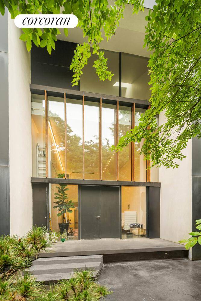 Introducing 208 Vanderbilt Avenue, a rare architectural gem in the heart of Fort Greene a modern 22 foot wide, 4 story single family residence seamlessly designed as both a private ...