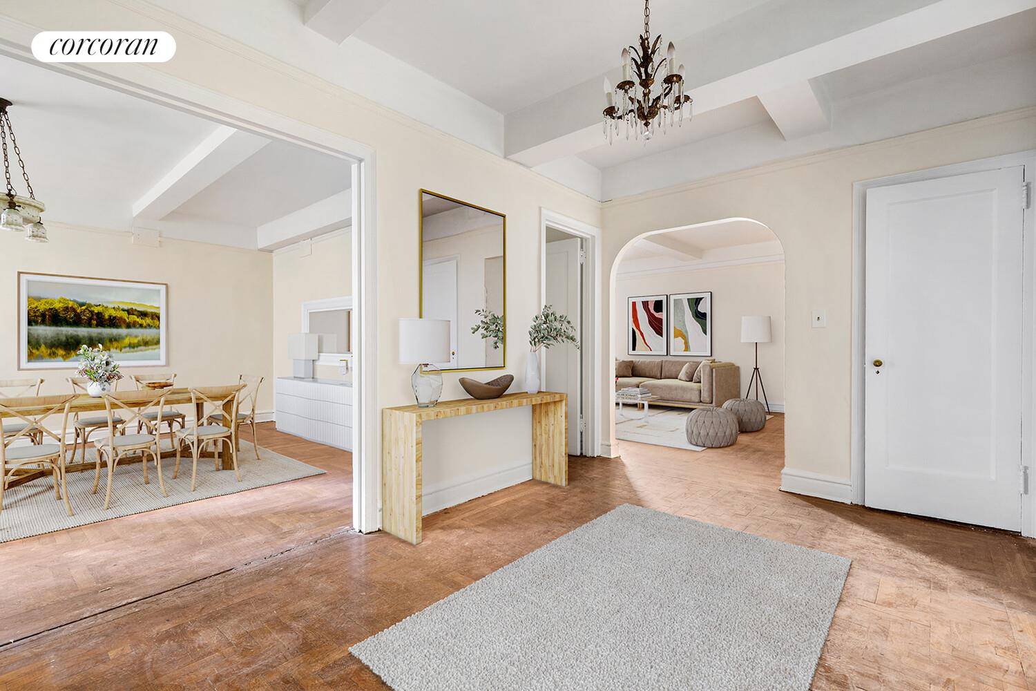 Bring your architect and imagination to this rare oversized 2 bedroom, 2.