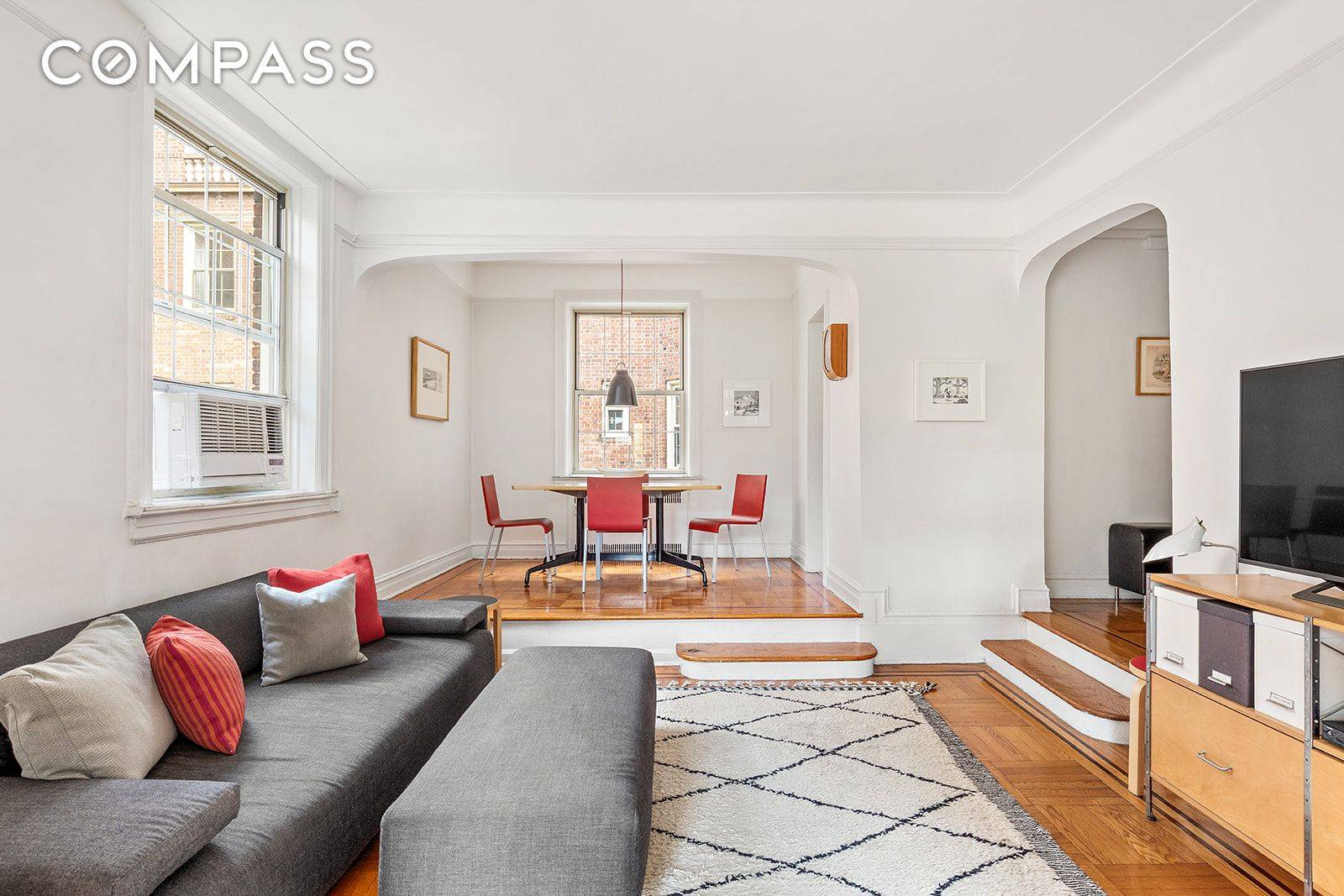 Welcome home to 145 Hicks Street, B40 a meticulously renovated design focused one bedroom, one bathroom corner apartment with ample closets, 8 windows, and pre war detail in a beloved ...