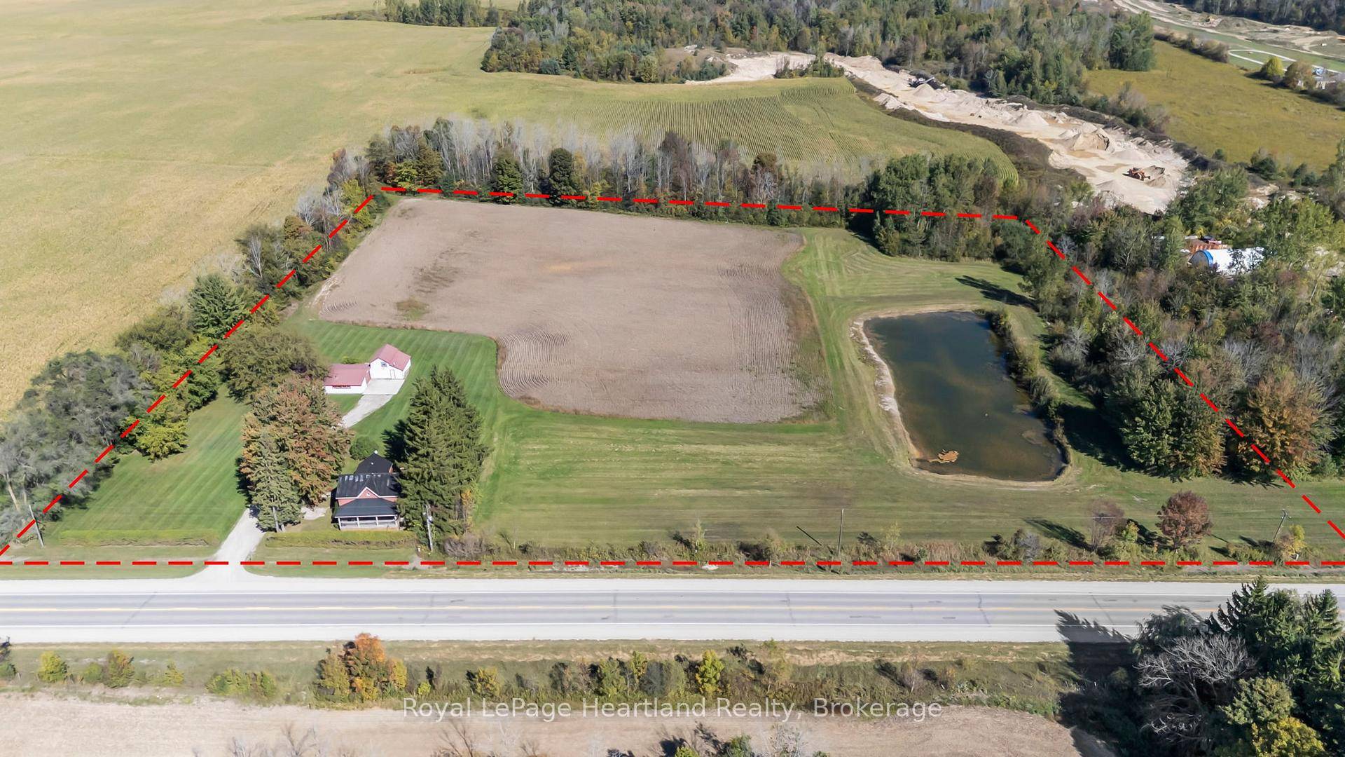 4 Bedroom Country Home on Nearly 9 Acres with Pond Workshop amp ; Barn Prime Location !