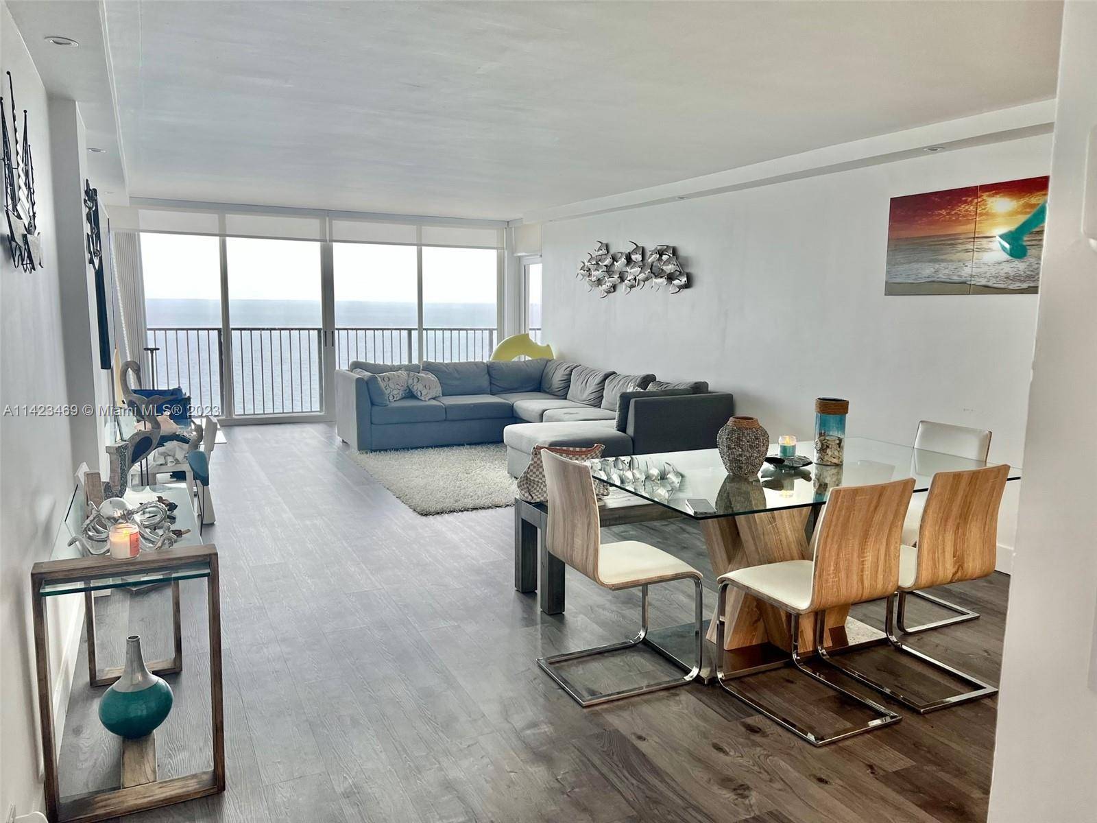 Enjoy being Ocean front with amazing Ocean Views in a beautifully remodeled 2 2 on the Beach.