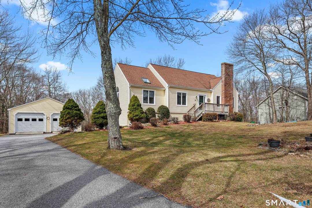 Open the door to this charming Cape style home offering 3 bedrooms and 2 full baths.