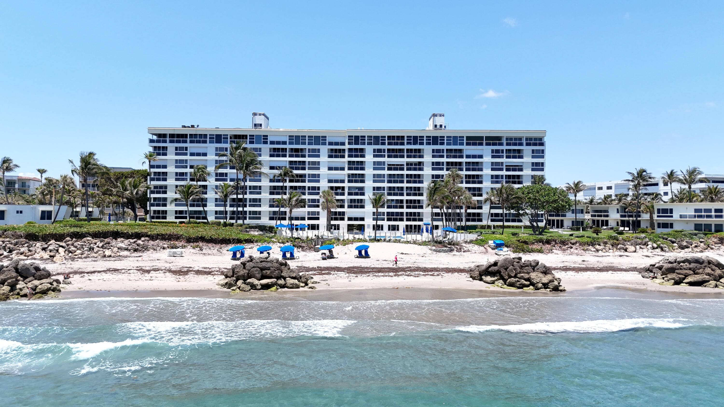 Welcome to the only residential building directly on the sand in beautiful Deerfield Beach.