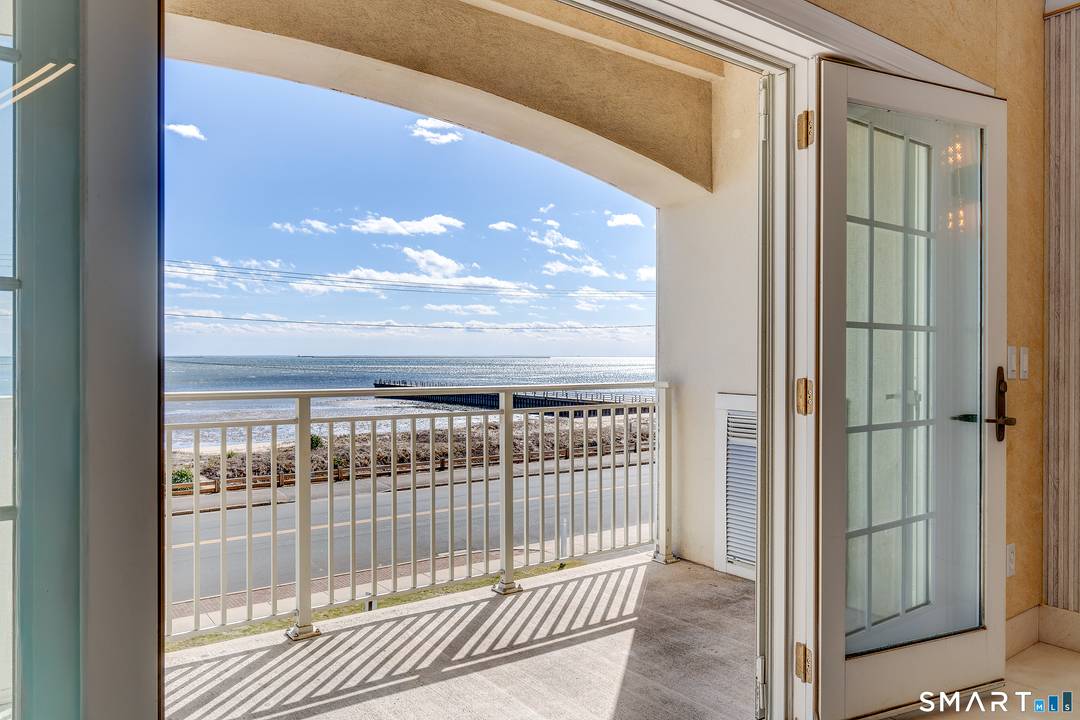 Wake up every day to the beauty of the CT shoreline at Oceanside Condominium directly across from the sandy beach.