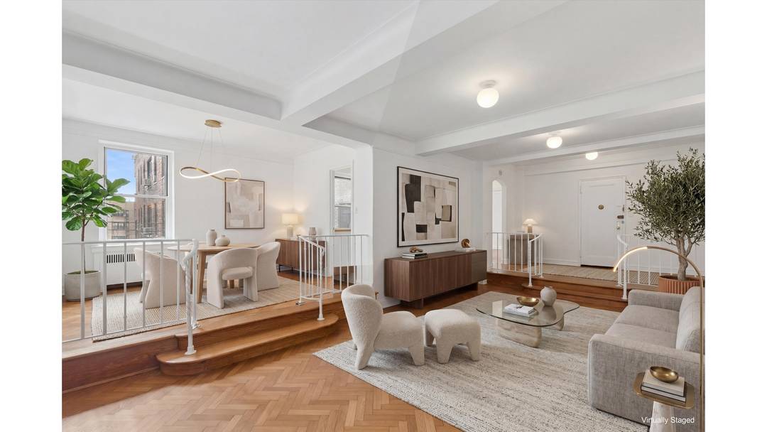 Classic pre war elegance meets easy condo living !