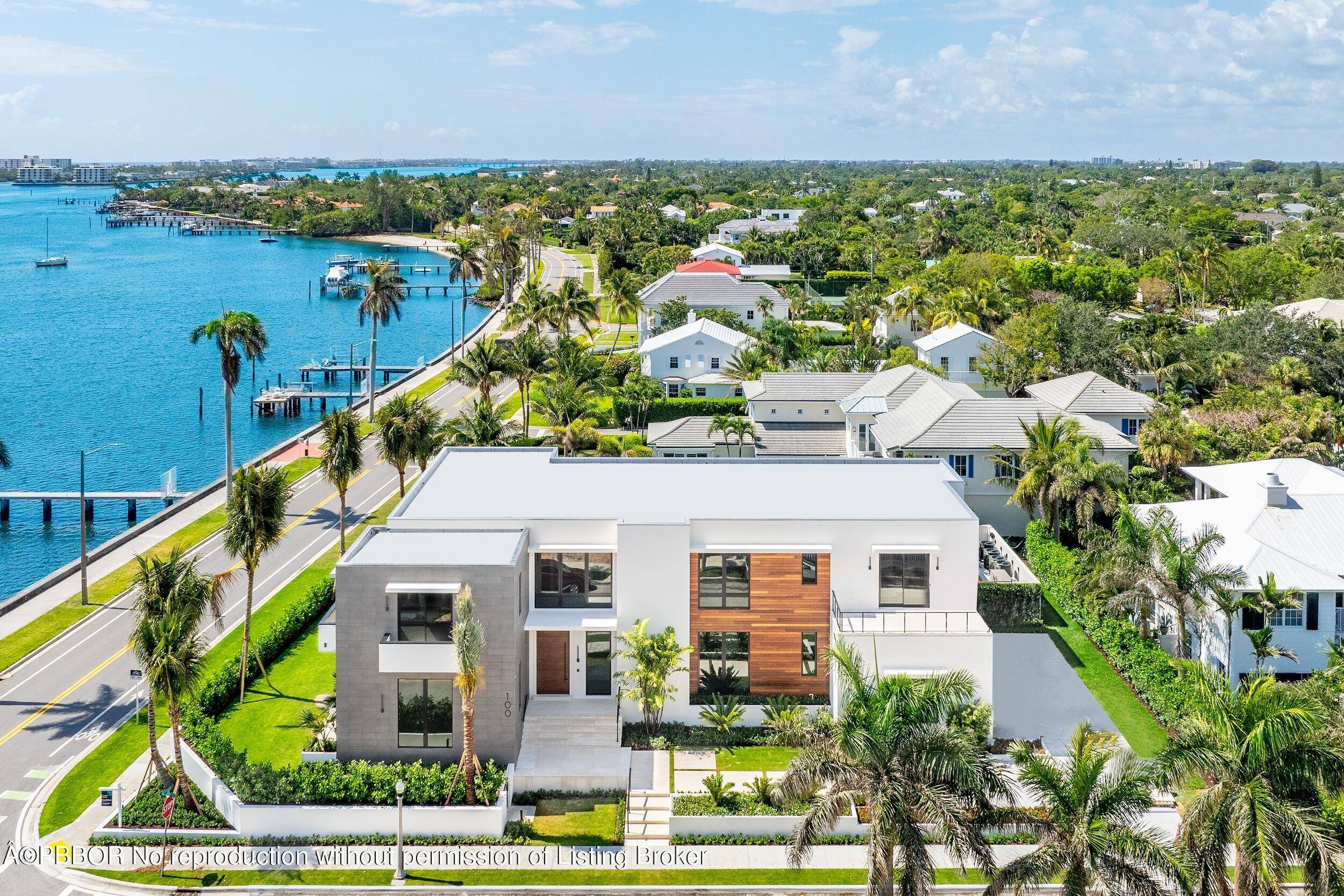 Brand new waterfront on Flagler Drive meets modern luxury.