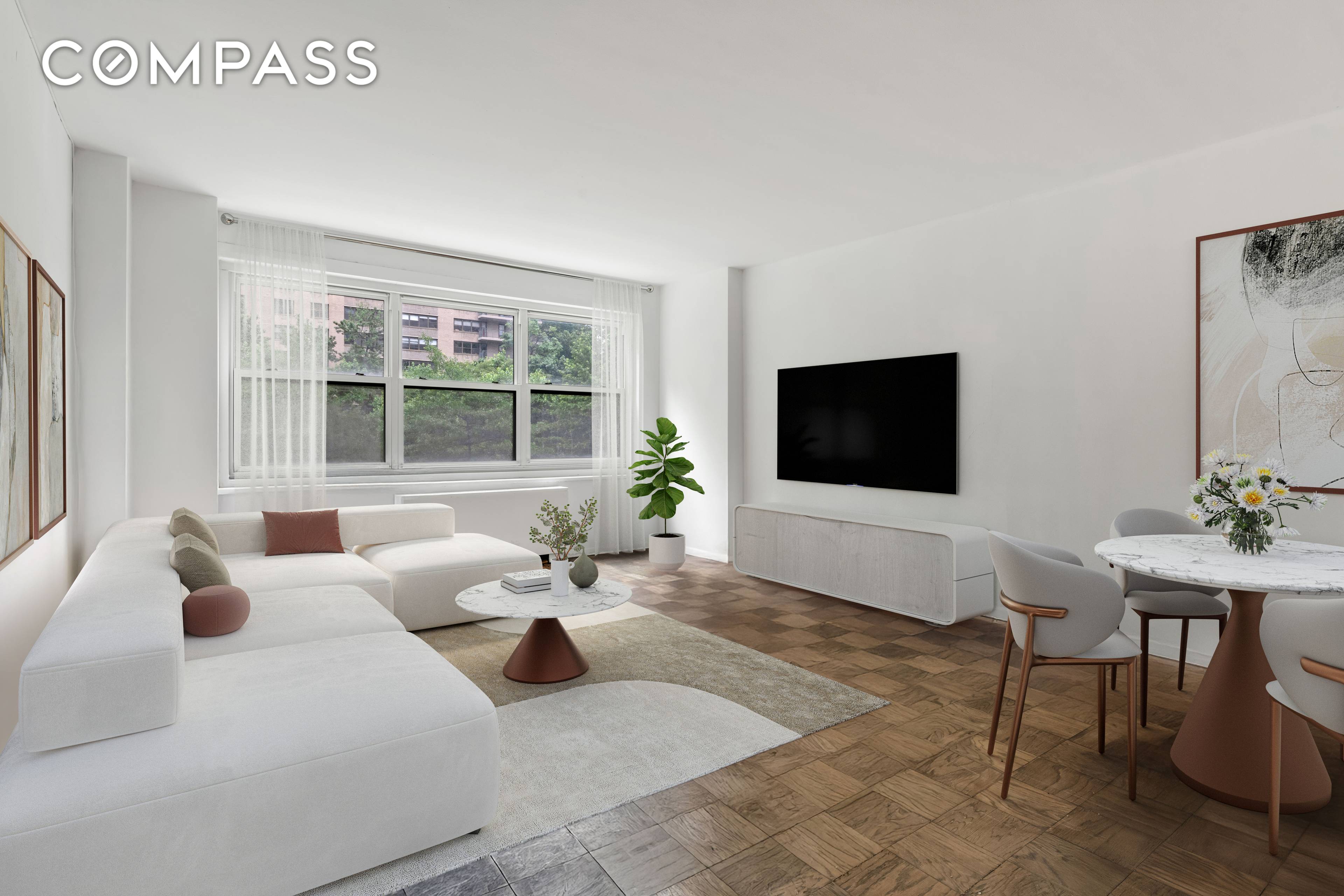 SPONSOR UNIT NO BOARD APPROVAL Renovation in Progress This 748 sq ft 1 bed 1 bath is being gut renovated.