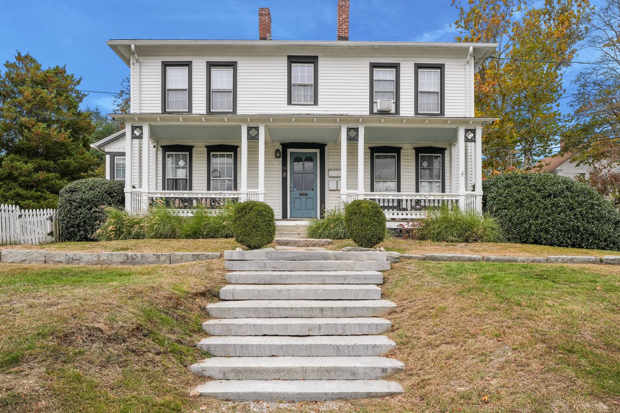 Discover a rare opportunity to own a legal three family home just steps from Mystic's most beloved shops, restaurants, and marina.