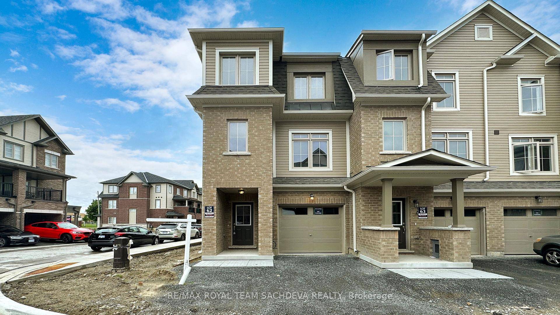 3 bedroom, 3 bathroom, 3 storey townhome in the heart of Courtice was built by National Homes.