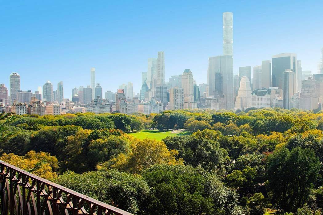 An expansive light filled aerie, Apartment 16 17A is a dramatic, 3, 825 square foot terraced duplex perched high atop one of Central Park West s preeminent prewar cooperatives.