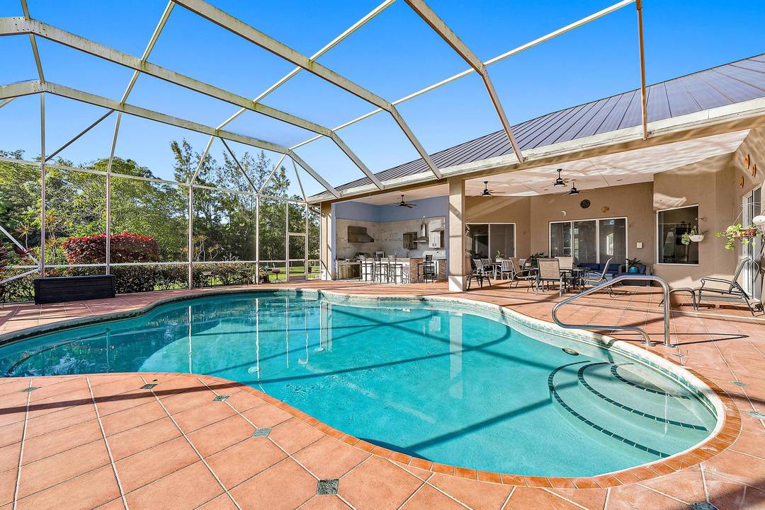 Nestled on 2. 5 private acres, this beautifully updated estate blends modern comfort with peaceful outdoor living.