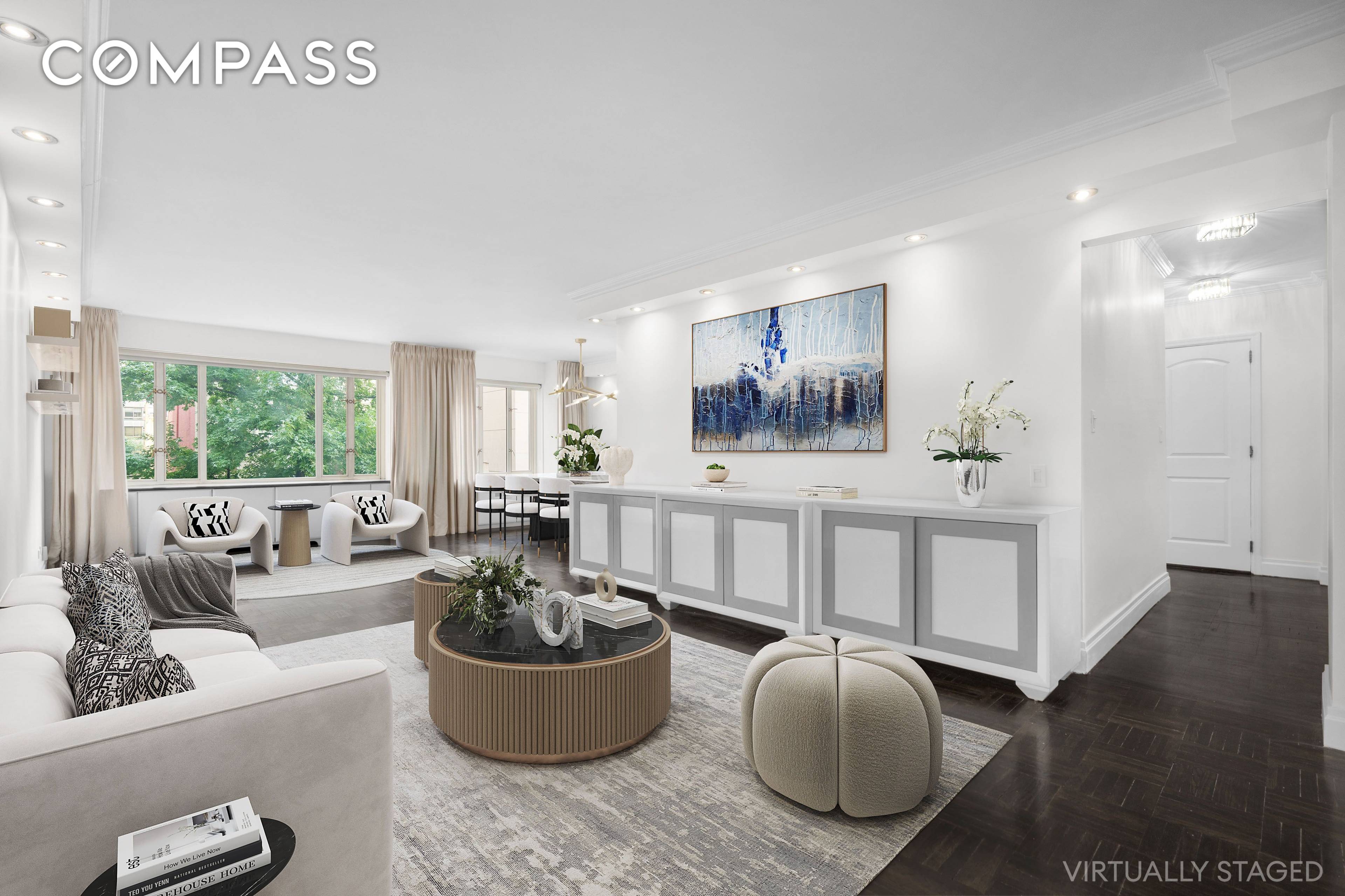 This exceptionally spacious 2 bedroom, 2 bathroom residence within the prestigious Beekman Townhouse Condominium Building on the Upper East Side has recently undergone renovations including brand new flooring in the ...