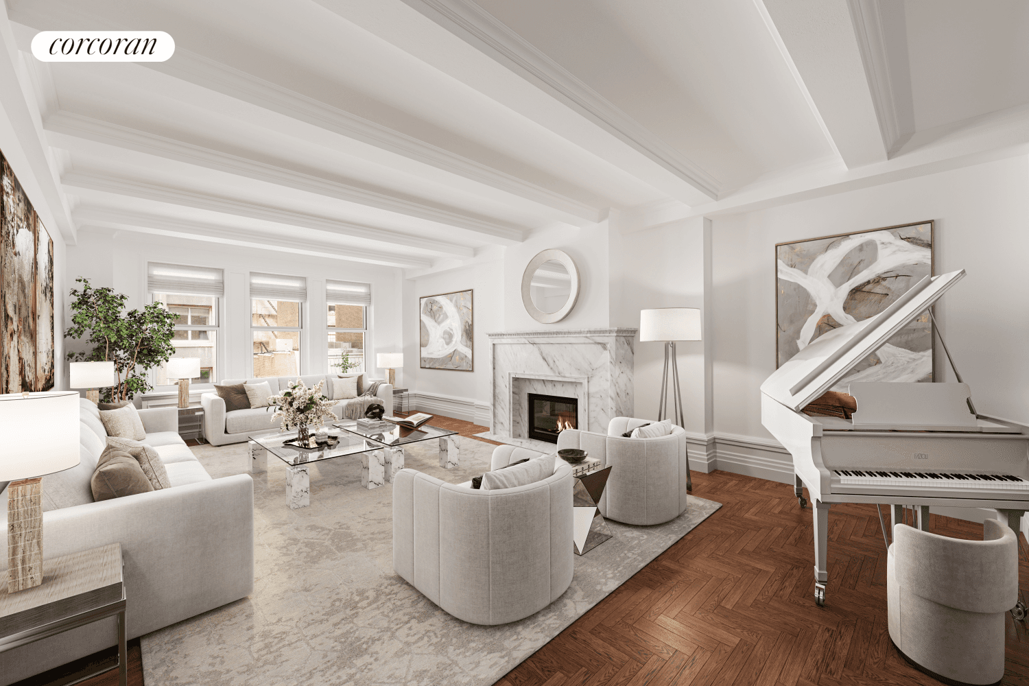 Welcome to Residence 6B, an exquisite pre war residence, nestled in the corner of Park Avenue and East 80th Street.