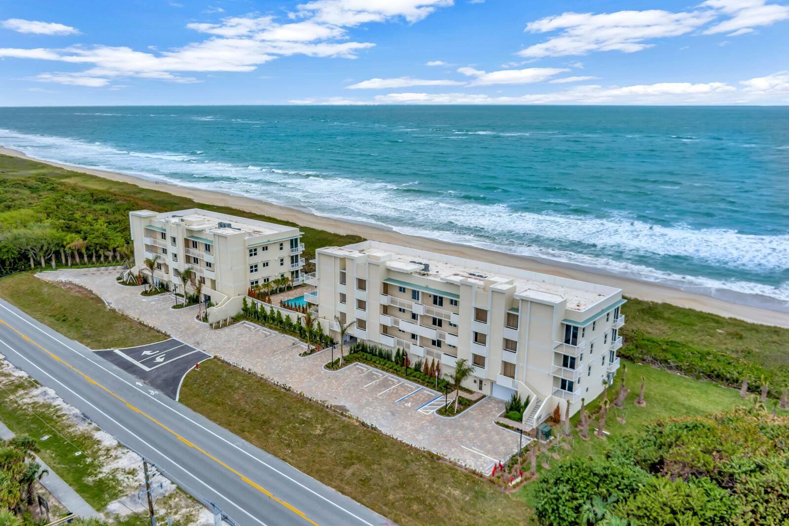 Newly constructed in 2023, this innovative 3BR 3BA condominium is bright and airy with ample outdoor living space panoramic unobstructed ocean views.